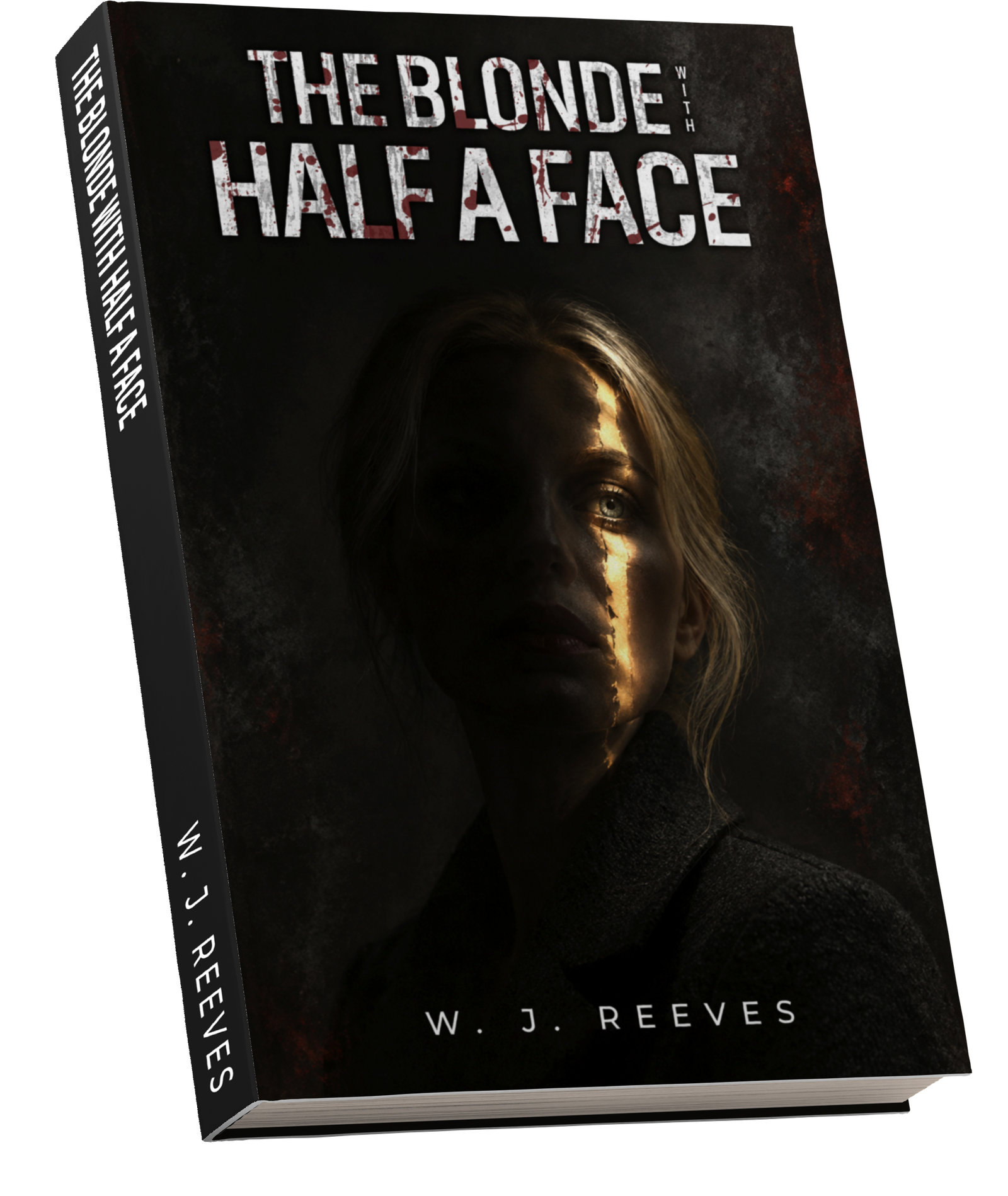 The Blonde with Half a Face